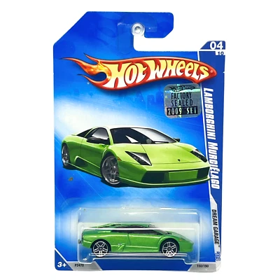 Hot Wheels Dream Garage Lamborghini Murcielago 1:64 Diecast Factory Sealed Green - Image 1 of 4
