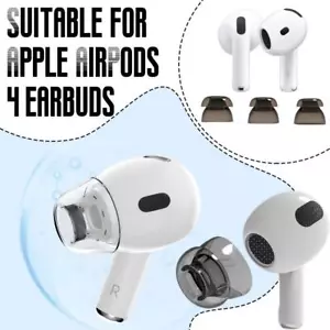 Headphones Earplugs Ear Caps For AirPods 4 Replacement caps ear R4C6 - Picture 1 of 15