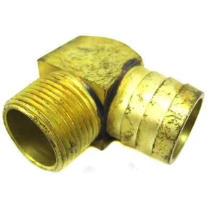 Barr Marine 3/4 x 1 inch 90 degree NPT Brass Fitting Part no. 50-525-020 - Imagen 1 de 1