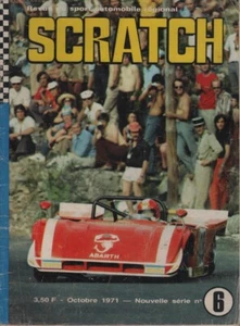 SCRATCH 1971 6 RONDE CEVENOLE 1971 NOGARO URCY MONT DORE COURSE DE COTE - Imagen 1 de 2