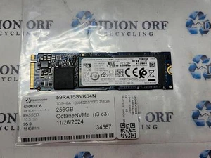TOSHIBA 256GB M.2 NVMe 2280 SSD KXG60ZNV256G, Grade A, SKU 11316 - Afbeelding 1 van 1