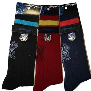 Ed Hardy Bulldog Herren Crew Socken - Bild 1 von 59