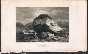 Engraving Beauties of England and Wales c1803 BOWDER STONE CUMBERLAND G ARNALD - Picture 1 of 2