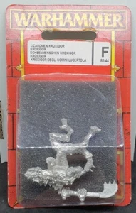 Lizardmen Kroxigor in Blister Mint metal model GW Original OOP NEW NIB OOP - Picture 1 of 2