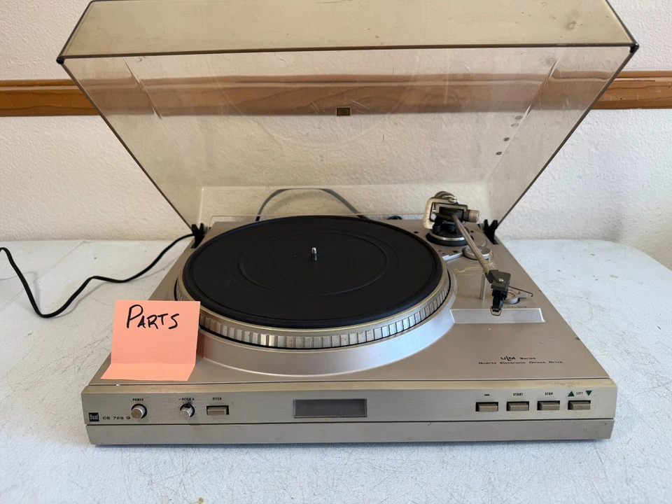 Tocadiscos Doble CS-728Q HiFi Estéreo Audio De Colección Japón - PIEZAS G3D Foto 1 de 4