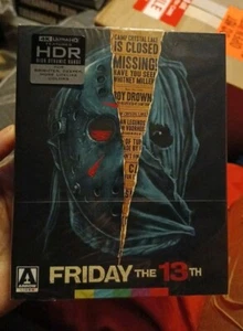 Friday the 13th 2009 4K Ultra With Slipcover Arrow Limited Edition Sealed Minty - Picture 1 of 2