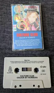 Culture Club Colour By Numbers Cassette Boy George Karma Chameleon 1983 Color - Picture 1 of 2