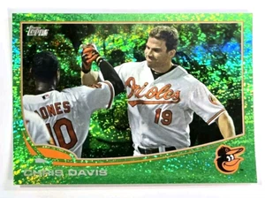 2013 Topps Chris Davis Emerald Green Baltimore Orioles #119 - Picture 1 of 2