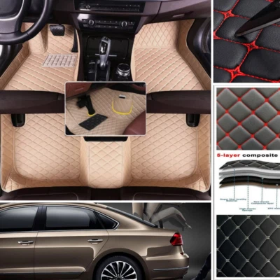 Alfombrillas coche Volkswagen Passat alfombrillas coche impermeables delanteras traseras personalizadas Foto 1 de 4