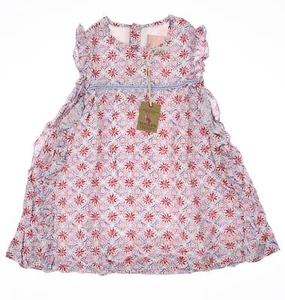 Joules Kids 256836 Girl Woven Frill Dress Size Infant//6-9Mnths - Picture 1 of 2