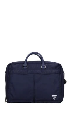 HMECRNP3241 Borse portadocumenti GUESS Unisex Blu BF0163_GUES - Immagine 1 di 3