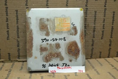 1996 Infiniti I30 unidade de controle de motor módulo ECU 2371053U10 124-4D7 - Imagem 1 de 4