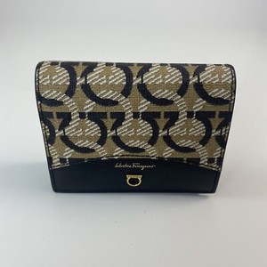 salvatore ferragamo Gancini compact wallet, Wie Neu!