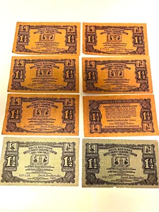 Lot of 8   SMITH BROTHERS  UNITED PROFIT SHARING COUPONS - Picture 1 of 4