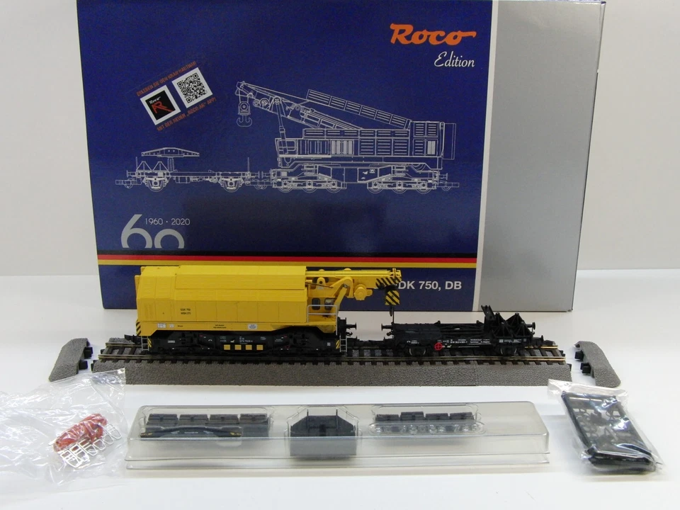 Roco H0 73035 Eisenbahndrehkran -DIGITAL+SOUND- DC, NEU in OVP, geprüft #20495 - Bild 1 von 4