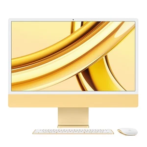 Apple Certified iMac 24-inch M3 Chip 24GB RAM 2TB SSD 10-Core GPU Yellow - Afbeelding 1 van 3