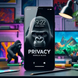 Premium Privacy GORILLA GLAS Displayschutzfolie für iPhone 17 PRO MAX 16 15 14 13 - Bild 1 von 4
