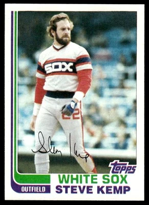 1982 Topps Traded #54T  Steve Kemp   Chicago White Sox - Image 1 of 2