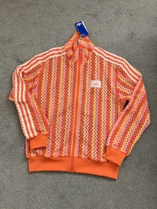 adidas Originals Summer Glow Firebird Track Top Women's Jacket Small S KC0748 - Picture 1 of 4