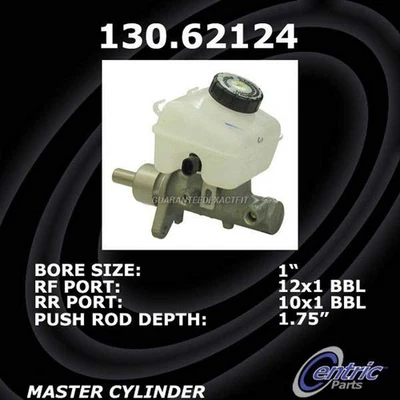 For Saturn LS LS1 LS2 LW1 LW2 LW200 L300 Centric Brake Master Cylinder DAC - Image 1 of 3
