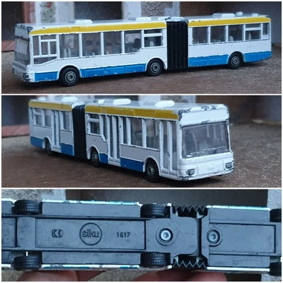 Siku MAN Bus Accordéon Autobus Articulé Gelenkbus Jouet Collection 16,2cm Car  - Photo 1/4