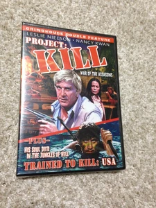 GRINDHOUSE DOUBLE FEATURE PROJECT: KILL TRAINED TO KILL: USA DVD NEW - Imagen 1 de 2