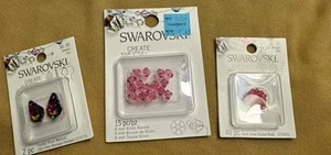 Lot Of 3 Swarovski Create Your Style Crystals - Picture 1 of 4