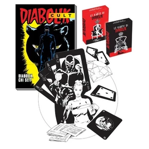 Fumetto DIABOLIK Edizione limitata con Gadget Carte da Gioco Poker Karte 2022 - Foto 1 di 1