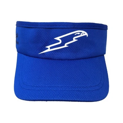 Headsweats Golf Sun Visor Cap Blue One Size Stretchable Embroidered Polyester - Image 1 of 4