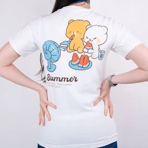 Camiseta Milk Mocha Bear Verano Sandía Nueva Colección Talla L-XL-XXL - Imagen 1 de 15