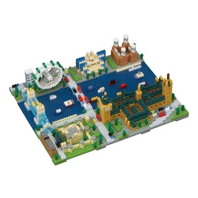 NANOBLOCK LONDON DELUXE Over 1630 pieces Building Blocks Nanoblocks Nano NB-029 - Image 1 of 4