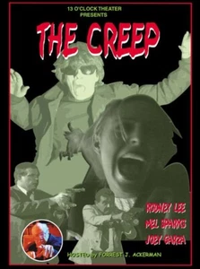 NEW! 2001 13 O'clock Theater Indie Horror THE CREEP w/ Forrest J. Ackerman Host - Picture 1 of 2