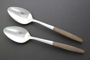 Interpur Japan Stainless - Royal Elegance - 6 5/8" Teaspoons Set of 2 - Picture 1 of 2