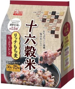 Iris Ohyama Millet rice 16-grain rice Sachet type 450g (30g x 15 bags) - Picture 1 of 7