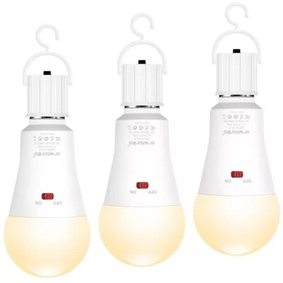 Emotionlite 3 Packs 3000K  Emotionlite Rechargeable Emergency Light Bulb, 1800.. - Image 1 of 4