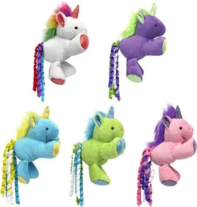 Multipet Unicorn with Catnip Cat Toy - Assorted Color 3"- One Toy - Picture 1 of 2