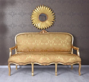 Gigantisches Salon Sofa Marie Antoinette Barock Couch Polstersitz II-Wahl B-Ware - Bild 1 von 4
