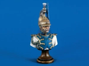 Verlinden 200mm (1/9) Trumpeter from Empress' Dragoons Bust (Napoloonic) 1866 - Picture 1 of 1