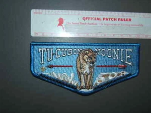 Boy Scout OA 508 Tu-Cubin-Noonie Flap 4264T 204264 - Picture 1 of 1
