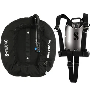 Scubapro S-Tek Pure System Harness Donut Wing 40 lbs. (18kg) Lift - Picture 1 of 11