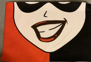 Batman Harley Quinn inspiriertes Panel 100 % Baumwolle gewebt Kindergröße 5 x 7,5 Zoll - Bild 1 von 1