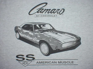 CAMARO T-SHIRT-1969 1968 1967~SS~69 68 67- -Md-Lg-XXL - Picture 1 of 2