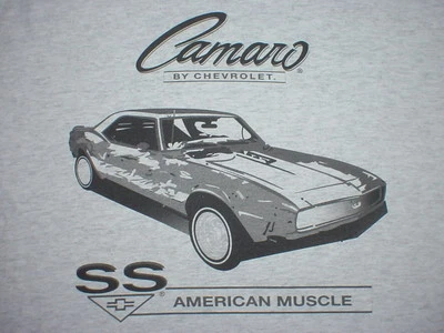 CAMARO T-SHIRT-1969 1968 1967~SS~69 68 67- -Md-Lg-XXL - Image 1 of 2