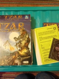 TZAR The Burden of the Crown PC CD-ROM Big Box Vintage Game Zablac Entertainment - Picture 1 of 8