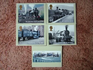 PHQ Karten 361, Classic Locomotives of Scotland 2012. 5 Karten Set. Neuwertig - Bild 1 von 1