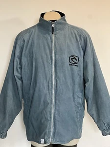Vintage Rip Curl Reversible Corduroy Jacket Size L Casual 1990s Classic Blue - Picture 1 of 21