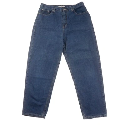 Pantalones de mezclilla Geoffrey Beene Sport Mom azules para mujer 16 100 % algodón Foto 1 de 4