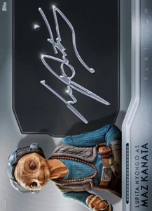 [DIGITAL CARD] Topps Star Wars - Maz Kanata - Platinum 22 W1 - White Sig - Picture 1 of 1