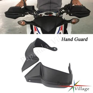 ABS Plastic L&R Black Front Handguards Protectors For Honda NC700 X NC750 S/X - Picture 1 of 9