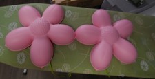 Ikea Smila blomma Bagge pendurado na parede Lâmpada Luz Cord 2 Pink Daisy Flores